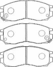 Комплект тормозных колодок AISIN D1N035